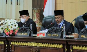 DPRD Muba Sampaikan Laporan Pansus Atas LKPJ Bupati Muba TA 2020