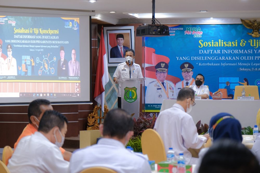 Kabupaten Muba Bangun Kepercayan Masyarakat, Lewat Keterbukaan Informasi