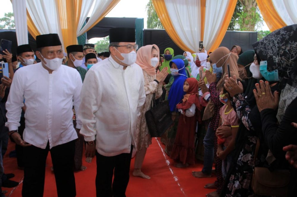 Bareng Ketua TP PKK, Bupati Muba Safari Ramadan ke BayLen