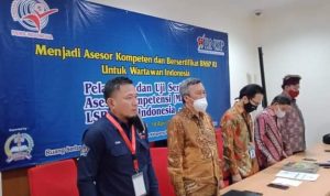 Latih Asesor Wartawan, BNSP Larang DP Sertifikasi Wartawan