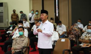 Sekda Muba Hadiri Rakor Pembangunan Anjungan Bumi Perkemahan Pramuka