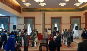 Danlantamal IV Hadiri Acara Pelantikan Kepala Perwakilan BPKP Kepulauan Riau
