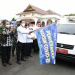 Dukung Realisasi Program Vaksinasi, Ketua DPRD Kepri Turutserta Serahkan Vaksin