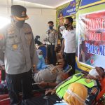 35 Personil Polres Muba Lakukan Aksi Donor Darah, Bantu Operasi Jantung Terbuka