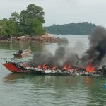 Pos AL Penuba Bantu Evakuasi Korban Kebakaran Speed BNPB Lingga