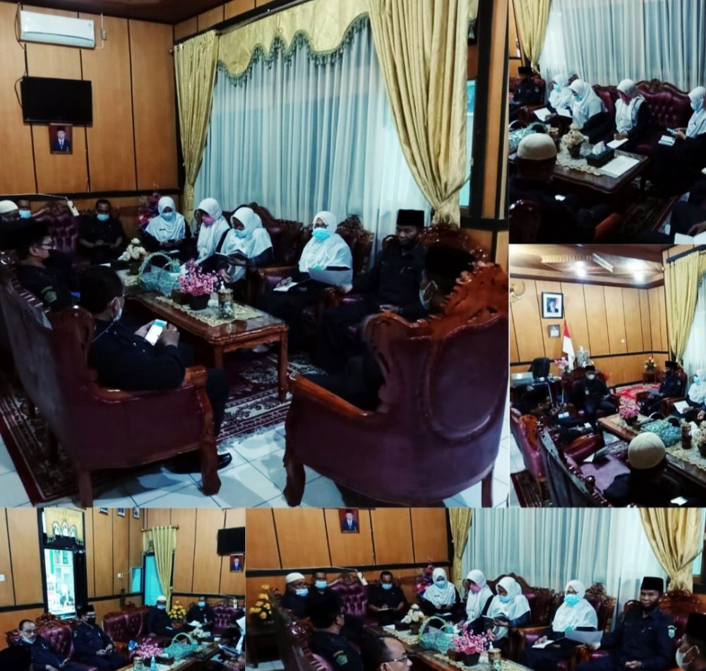 Menuju Terwujudnya WBK-WBBM, Kakankemenag Padang Panjang Evaluasi Pelaksanaan Program PMPZI Menuju Terwujudnya WBK-WBBM, Kakankemenag Padang Panjang Evaluasi Pelaksanaan Program PMPZI