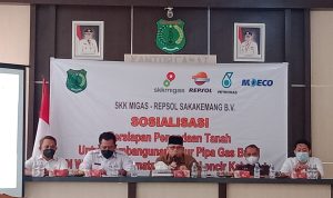 Pemkab Muba Dukung Repsol Bangun Jalur Pipa Gas