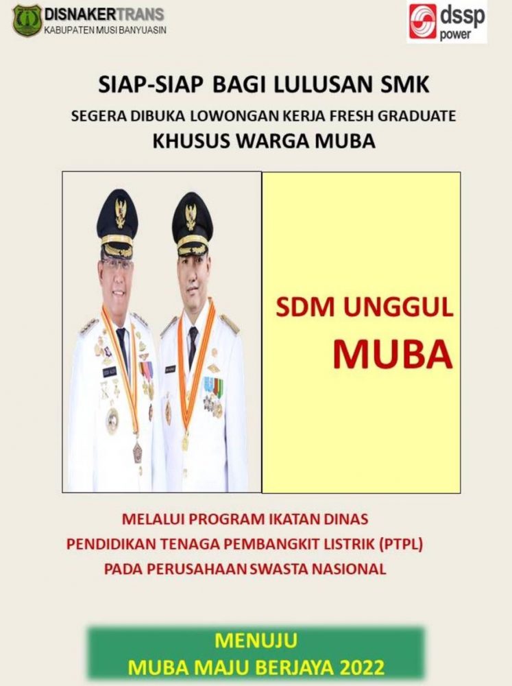Muba Buka Loker Besar-Besaran Bagi Putra Daerah