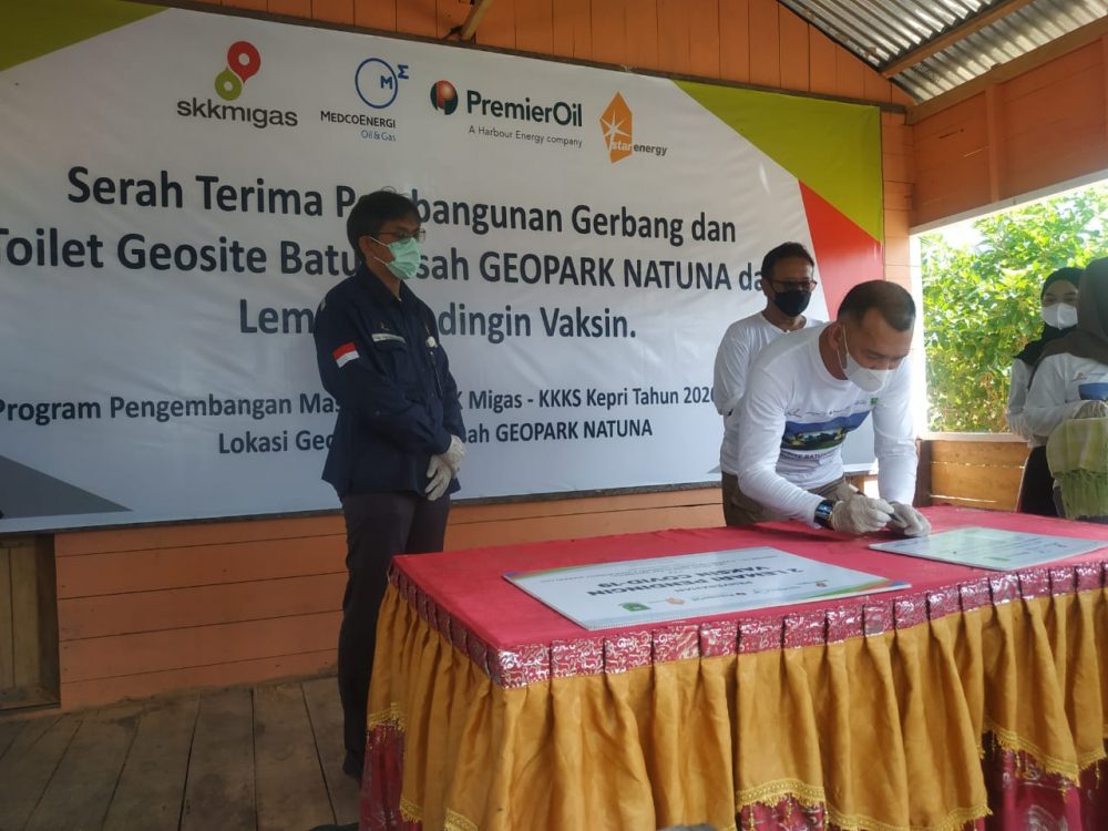Resmikan Gerbang Geosite Batu Kasah, Wabup Rodhial Kembali Terima CSR SKK Migas