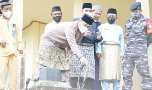 Bupati Lingga Resmikan Aliran Listrik dan Air Bersih di Pulau Lipan
