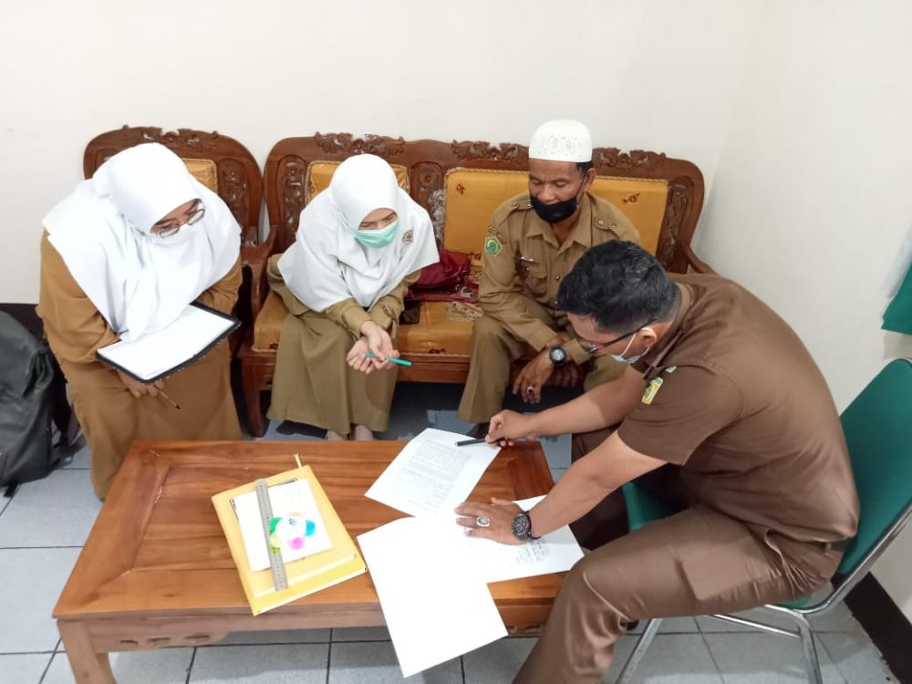 Demi Terwujudnya WBK-WBBM, Kankemenag Kota Padang Panjang Tindaklanjuti MoU Dengan Kejaksaan Negeri