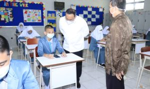 Dodi Reza Pantau Tatap Muka Aktifitas Sekolah di Muba