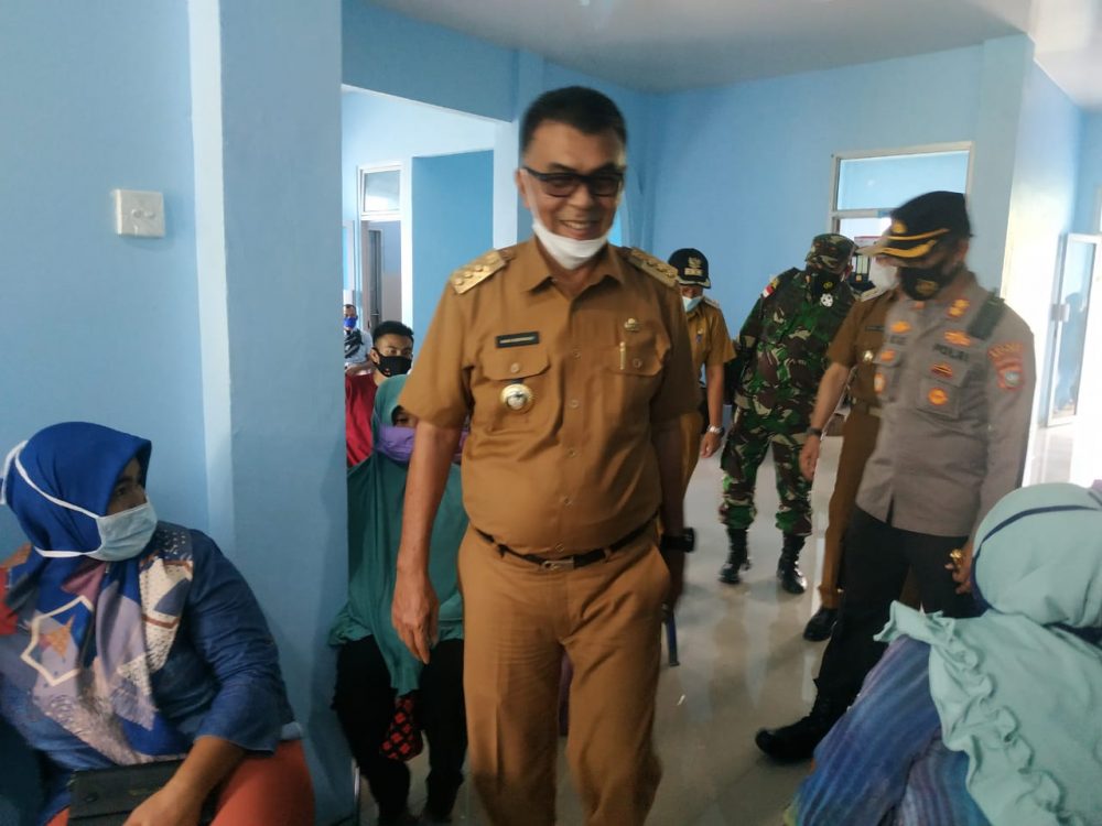 Bupati Siswandi Akui BLT dan PKH Akan di Hapus Jika Tidak Mau di Vaksinasi