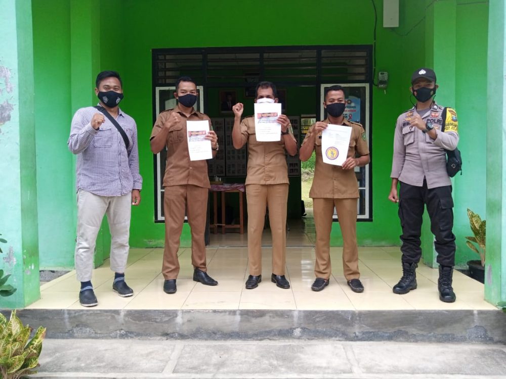 HUT Bhayangkara Ke-75, Polsek Pulau Laut Laksanakan Program SKCK Jemput Bola dan Delivery