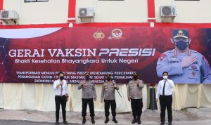 Polres Karimun dirikan Gerai Vaksin PRESISI Bagi Warga Karimun yang belum Vaksin