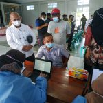 Wan Arismunandar Turut Pantau Pelaksanaan Vaksinasi Massal Kecamatan Subi