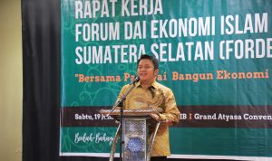 Herman Deru Harapkan Fordeiss Jadi Agen Kebangkitan Ekonomi Syariah Sumsel