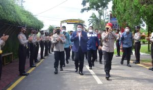 Herman Deru Titip Pesan ke 262 Siswa Diktuk Bintara Polri SPN Polda Sumsel Jaga Citra Polri Sekuat Tenaga 