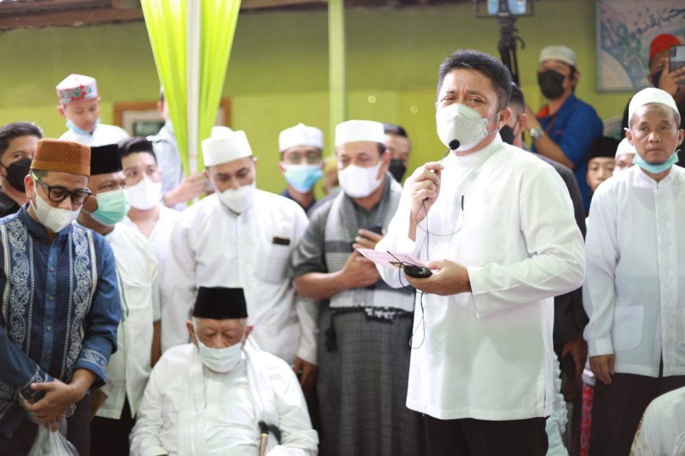 Herman Deru Lanjutkan Cita-Cita (Alm) KH. Ahmad Nawawi Dencik Al-Hafidz  Kembangkan Tilawatil Quran di Sumsel