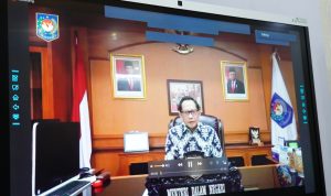 Wagub Rakor Virtual Bersama Mendagari Dalam Pengendalian Covid-19