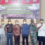 Ajak Bijak Kelola Sampah, Satgas TMMD ke-111 Kodim 0315/Bintan dan DLH Lingga Gelar Penyuluhan Lingkungan Hidup