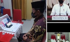 Kakankemenag Padang Panjang Ikuti Takbir Idhul Adha bersama Presiden