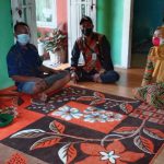 Koramil 06/Serasan Bersama Satgas Lakukan Mediasi Tracking Terhadap Keluarga Korban Covid-19
