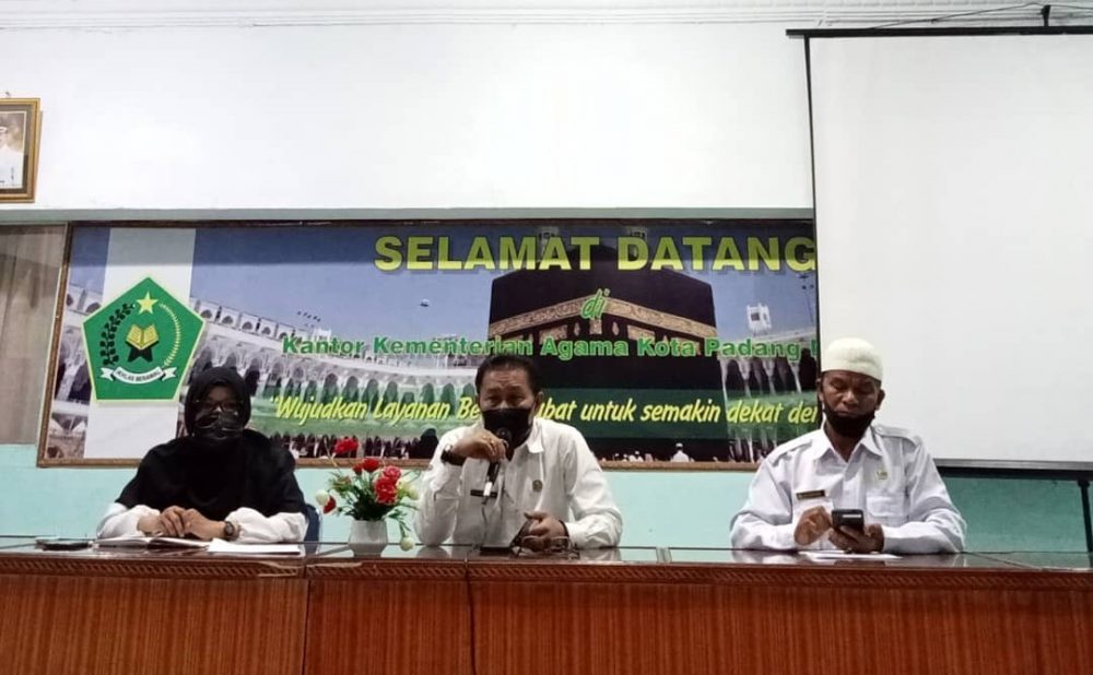 Kakankemenag Padang Panjang Pimpin Sosialisasi Pemutakhiran Data Mandiri Melalui Aplikasi MySAPK BKN