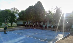 Jaga Stamina Tubuh, Kodim 0318/Natuna Gelar Pembinaan Fisik