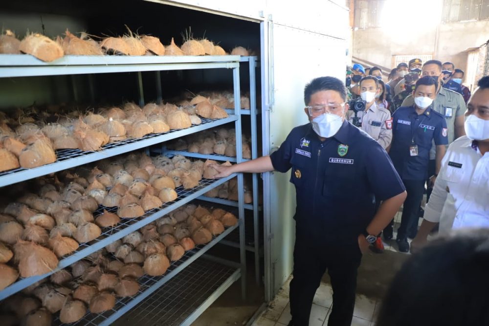 Herman Deru Terus Dongkrak Ekspor Komoditi Karet dan Kopra Produksi Petani Sumsel