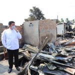 Herman Deru Jamin Kebutuhan Makan dan Tempat Tinggal Korban Kebakaran Desa Pemulutan 