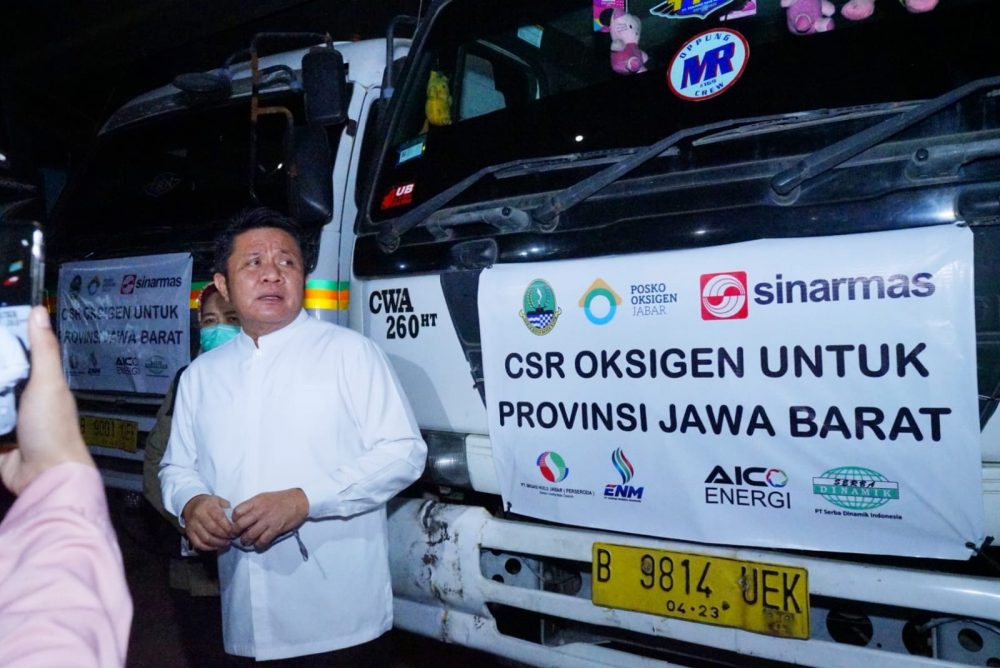 Stock Sumsel Berlimpah, Herman Deru Kirim 85 ton Oksigen ke Jabar Stock Sumsel Berlimpah, Herman Deru Kirim 85 ton Oksigen ke Jabar