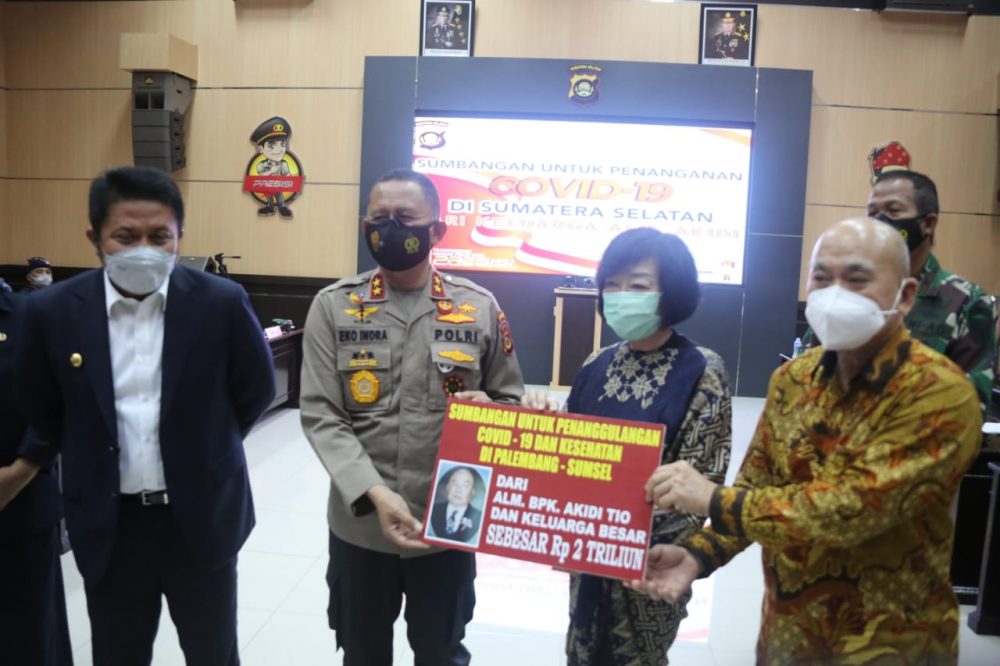Herman Deru Bangga Warga Sumsel Aktif Bantu Pemerintah Tangani  Covid-19