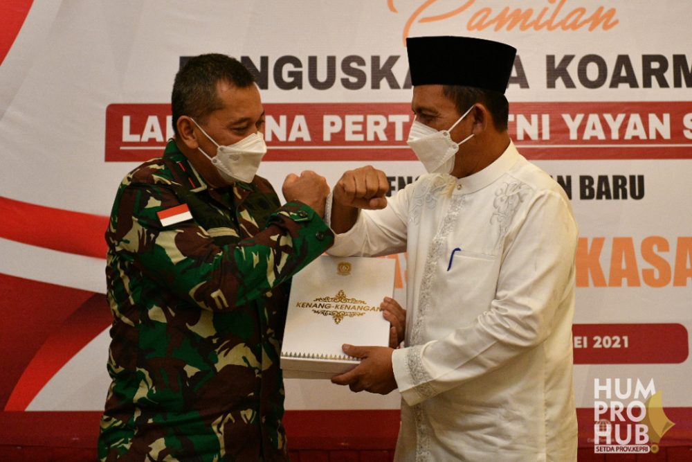 Pisah Sambut Danguskamla, Gubernur Ucapkan Terima Kasih kepada Pak Yayan