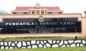 Hingga Juli 2021, Jumlah Penanganan Perkara Kantor PN Kelas II Ranai Capai 61 Kasus