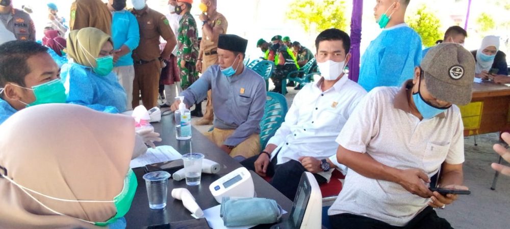 Sejumlah Anggota DPRD Natuna Hadir Dalam Kunker Bupati di Kecamatan Bunguran Utara