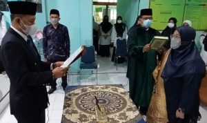 Kakankemenag Padang Panjang Lantik Emi Ratna Aprilana Sebagai Kasi Penmad