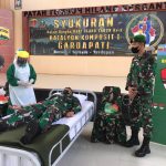 Peringati HUT Ke-3, Batalyon Komposit 1/GP Gelar Aksi Donor Darah Peringati HUT Ke-3, Batalyon Komposit 1/GP Gelar Aksi Donor Darah