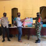 Babinsa Koramil 06/Serasan Praka Dodi Syahputra Turut Dampingi Penyaluran Bantuan BLT DD