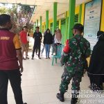Babinsa Koramil 06/Serasan Himbau Panitia Upacara HUT RI Ke-76 Mendatang Patuhui Prokes