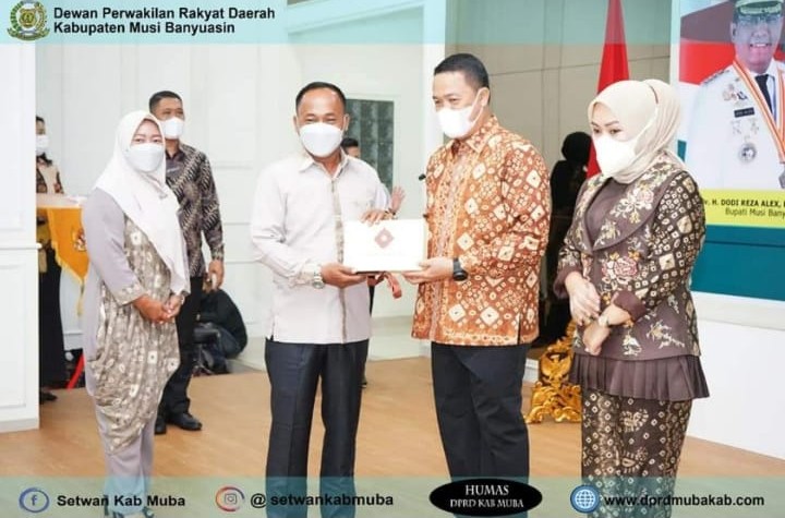 Ketua DPRD Muba, Hadiri Sertijab Kapolres Kabupaten Muba