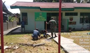 Ada Personil Yang Positif Covid-19, Koramil 06/Serasan Siapkan Tempat Isolasi Terpadu Ada Personil Yang Positif Covid-19, Koramil 06/Serasan Siapkan Tempat Isolasi Terpadu