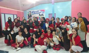 Semangat Olahraga Sanggar Anai Aerobik Di HUT Kemerdekaan RI Ke-76