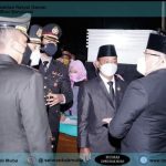 Ketua DPRD Muba Ikuti Apel Kehormatan dan Renungan Suci HUT RI ke-76