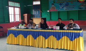 Babinsa Koramil 03/Sedanau Hadiri Musyawarah Bansos Desa Binjai