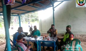 Babinsa Kopda Suwarno Kembali Sosialisasikan Vaksinasi Kepada Warga Binaan