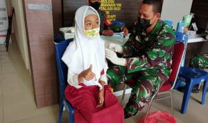 Kodim 0318/Natuna dan Koramil Jajaran Gencar Sosialisasikan Vaksinasi
