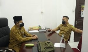 Terkait penanganan Covid-19,Bupati Lingga Datangi Ruangan Kadinkes