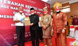 Gubernur Serahkan Remisi Kepada Warga Binaan se-Kepri di Lapas Kelas II A Tanjungpinang