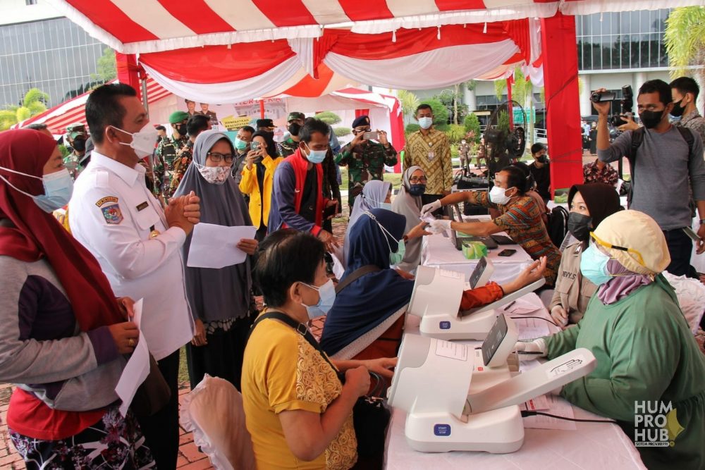Dukung Program Vaksinasi, Gubernur Ansar Apresiasi Pekan Vaksinasi Kejati Kepri